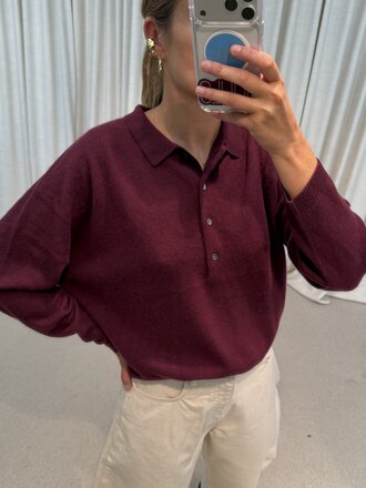 Raff Collective Polo Polo - Burgundy