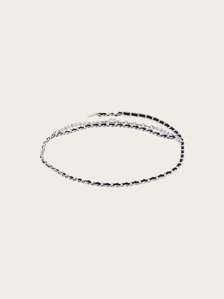 Gestuz Zinnia Chain Belt - Silver