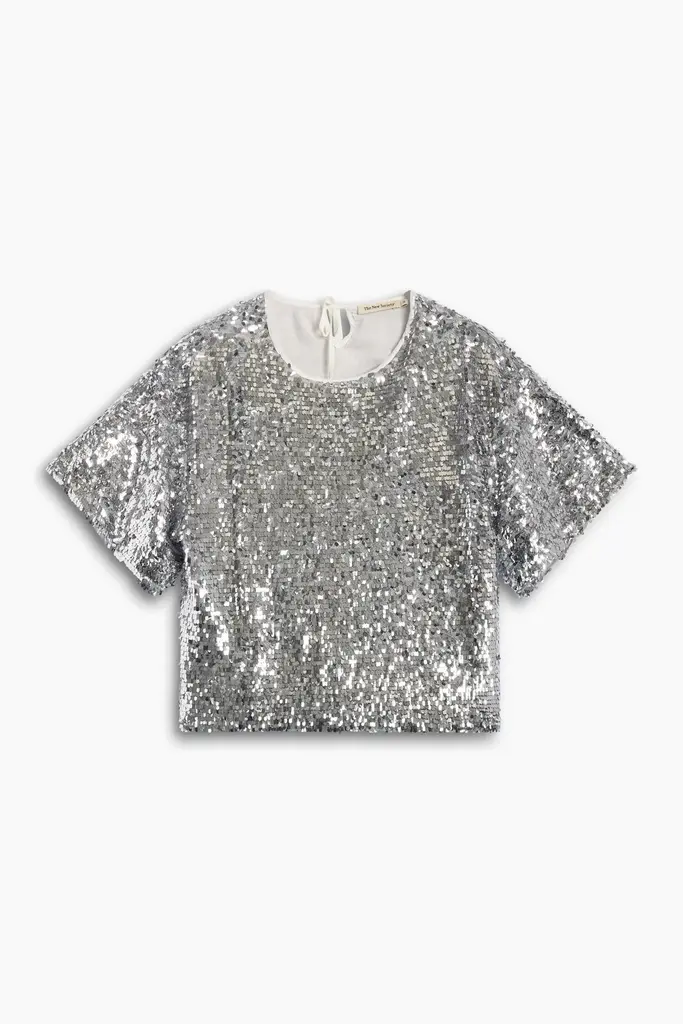 The New Society Muse Top - Silver