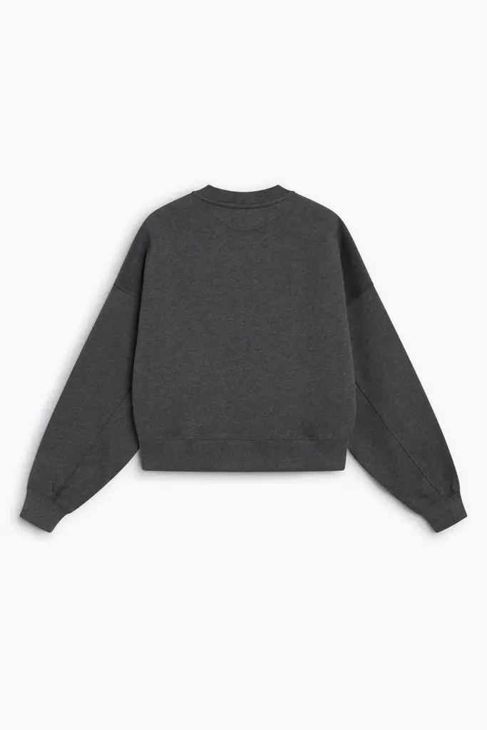 The New Society TNS Logo Sweatshirt - Dark Grey Melange
