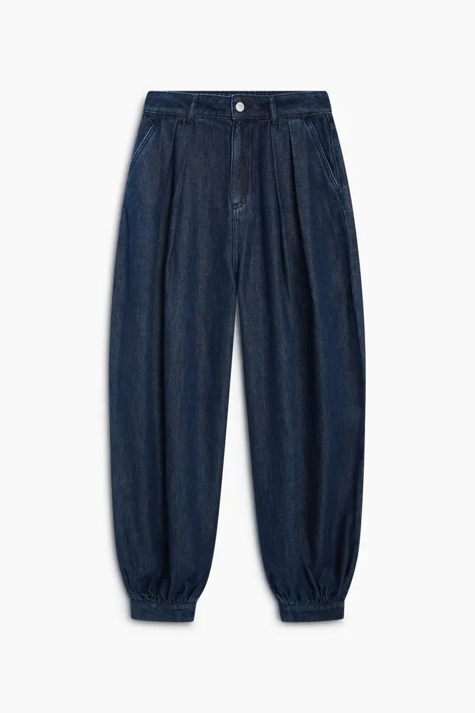 The New Society TNS Harem Pants - Dark Blue Denim