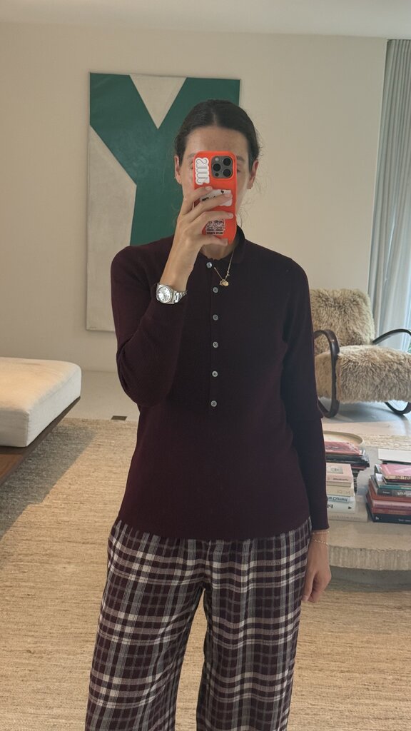 Raff Collective Mich Knit - Bordeaux