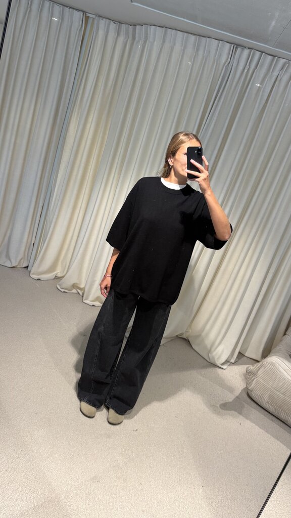 The Garment Como oversized tee - Black