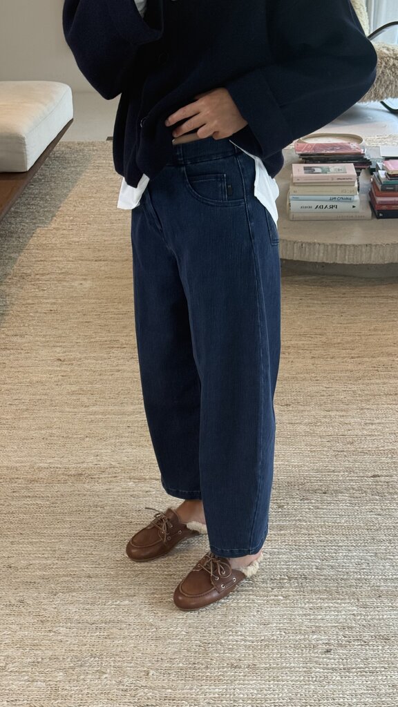 (+) People Marion Jeans - Dark Blu Notte