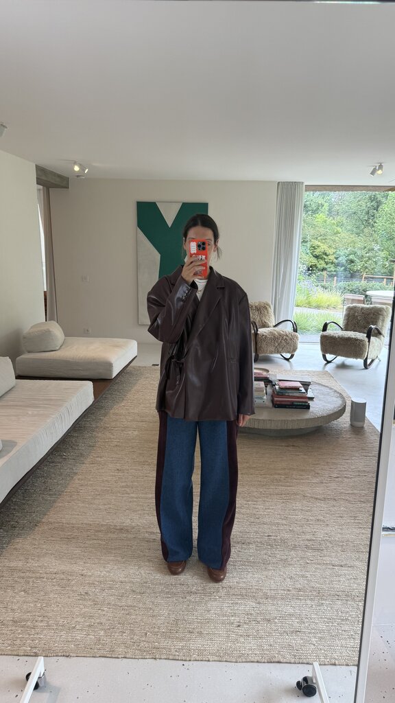 AMANDINE Annie blazer - Bordeaux