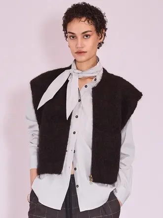Nathalie Vleeschouwer Jaffa Knit - Black Bean