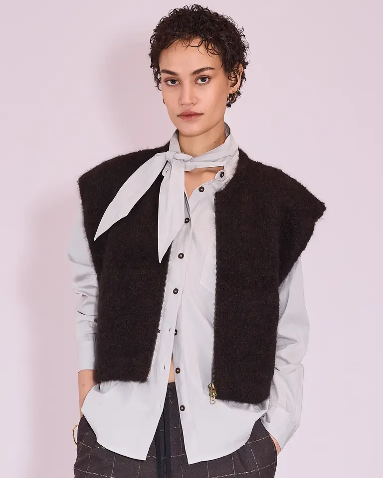 Nathalie Vleeschouwer Jaffa Knit - Black Bean