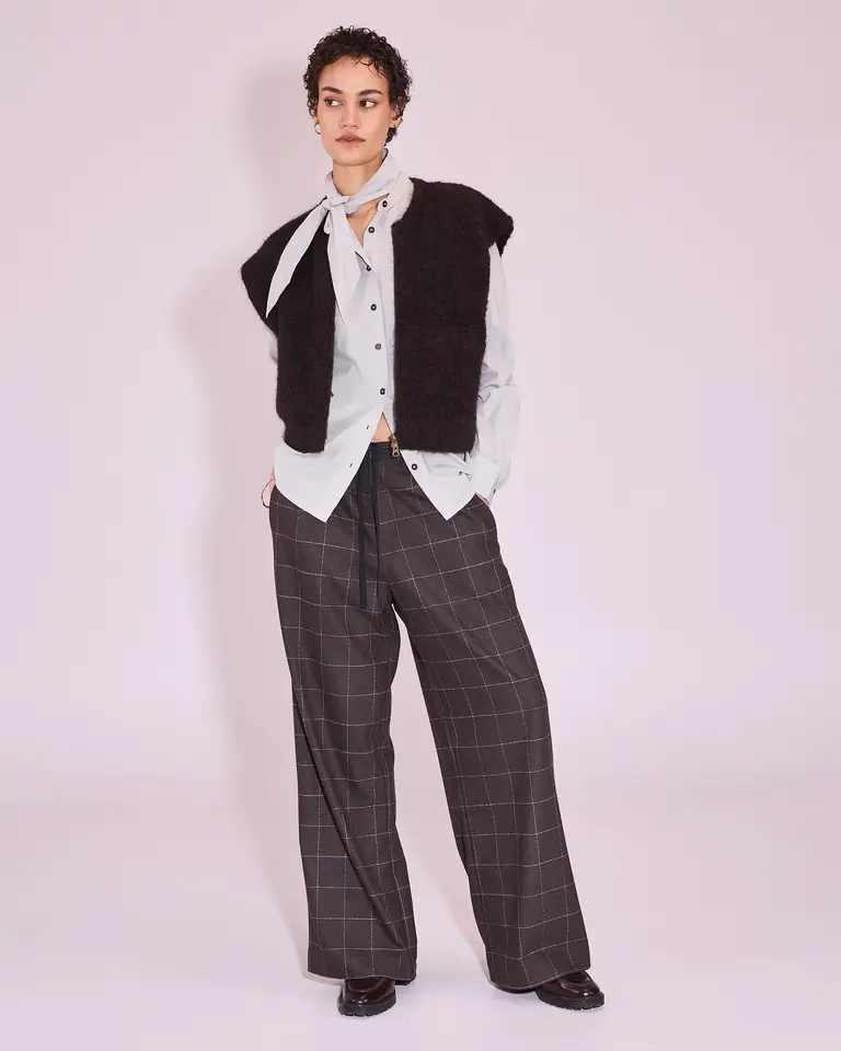 Nathalie Vleeschouwer Jaffa Knit - Black Bean