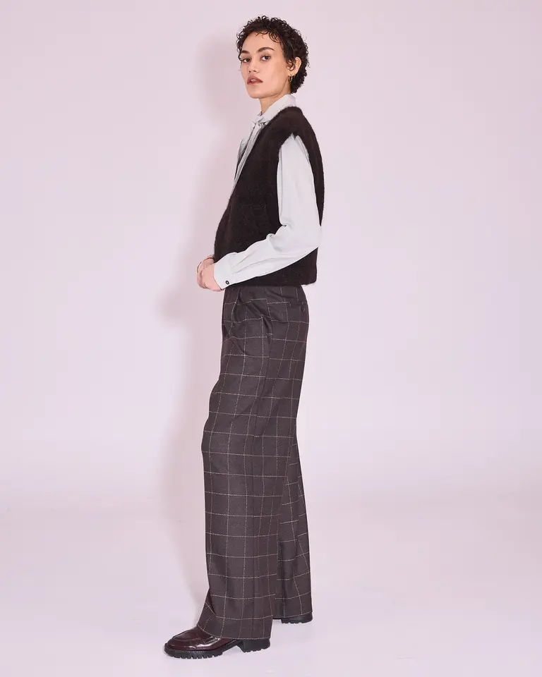Nathalie Vleeschouwer Jaffa Knit - Black Bean