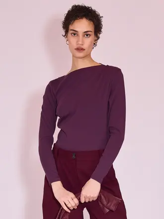 Nathalie Vleeschouwer Elaine Blouse - Plum