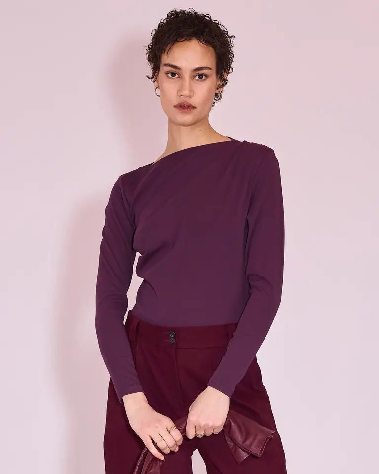 Nathalie Vleeschouwer Elaine Blouse - Plum