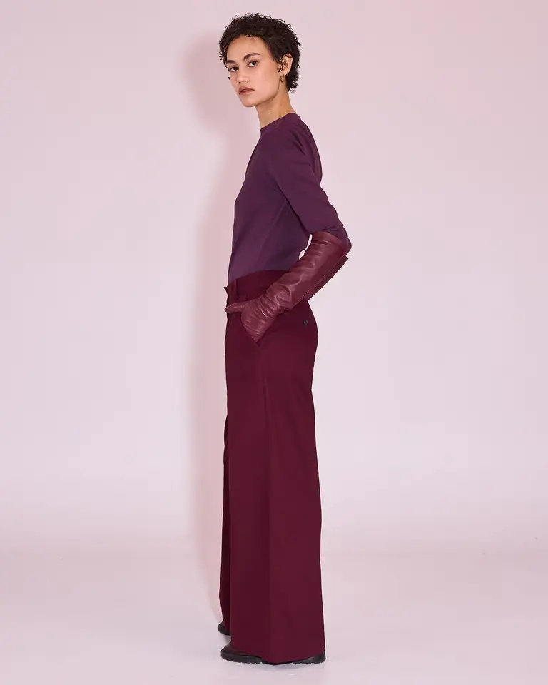 Nathalie Vleeschouwer Elaine Blouse - Plum
