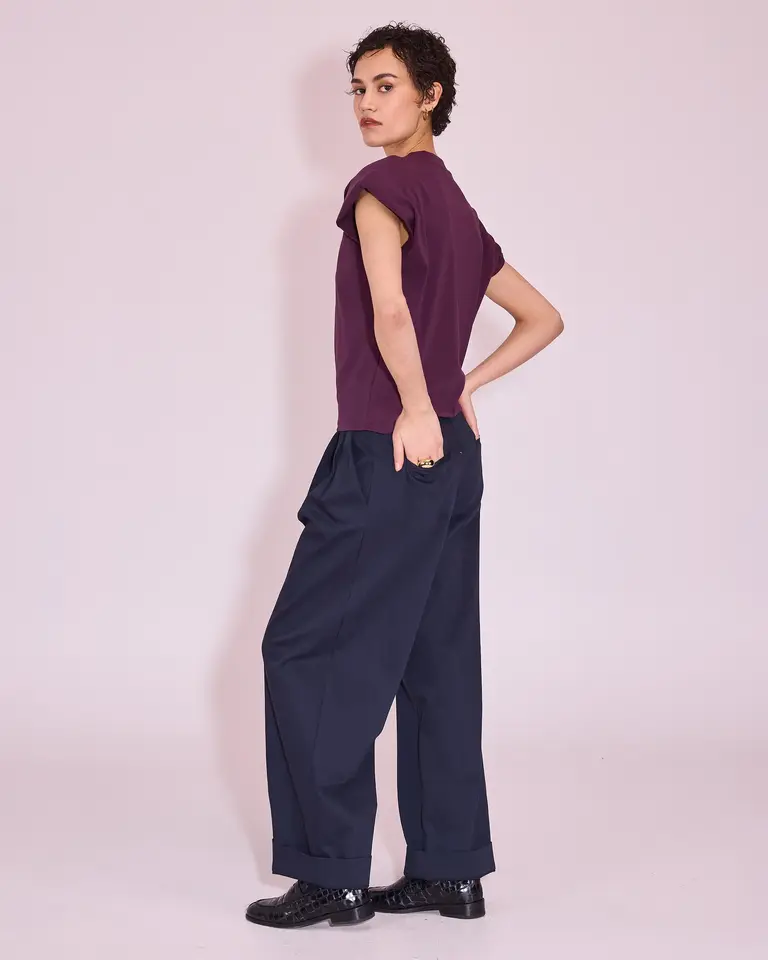 Nathalie Vleeschouwer Jemma Blouse - Plum