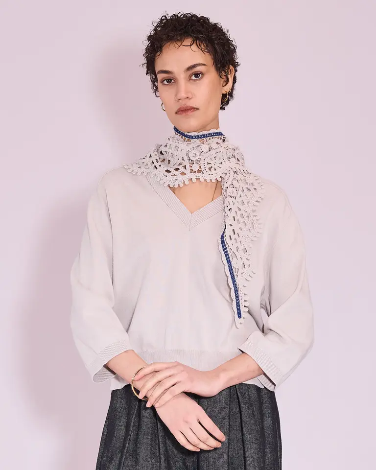 Nathalie Vleeschouwer Jamalie Scarf - Stone