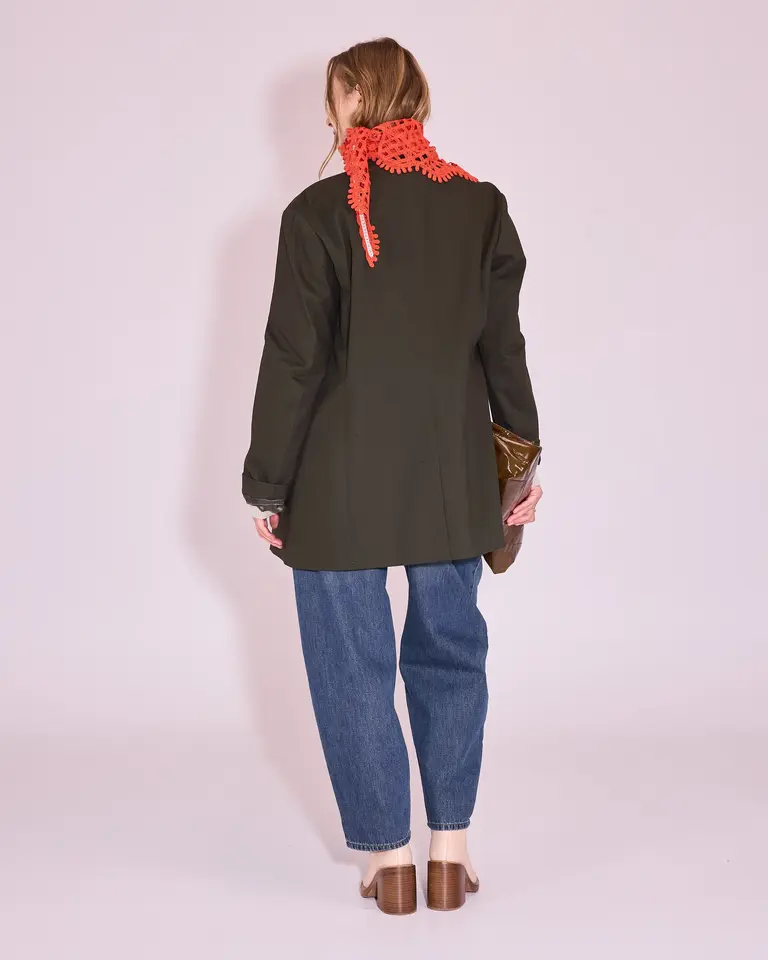 Nathalie Vleeschouwer Jamalie Scarf - Mandarin Red