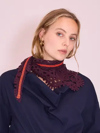 Nathalie Vleeschouwer Jamalie Scarf - Plum