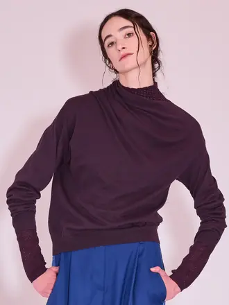 Nathalie Vleeschouwer Jerez Knit - Grape