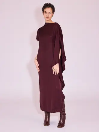 Nathalie Vleeschouwer Janne Dress - Burgundy