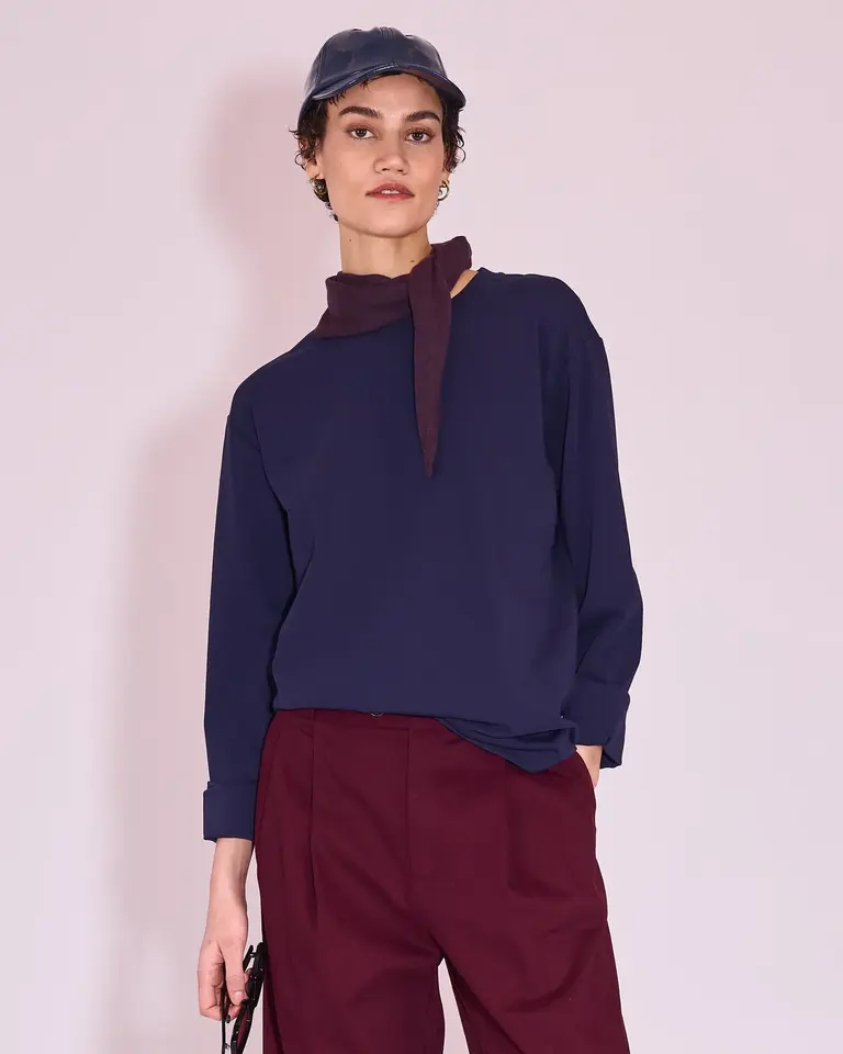 Nathalie Vleeschouwer Juarez Scarf - Grape
