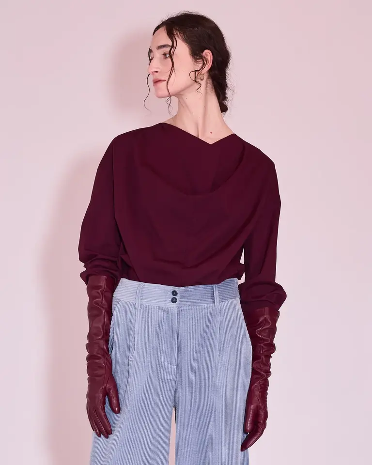 Nathalie Vleeschouwer Jeree Top - Plum