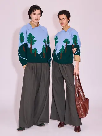 Nathalie Vleeschouwer Hardy Pants - Dark Olive