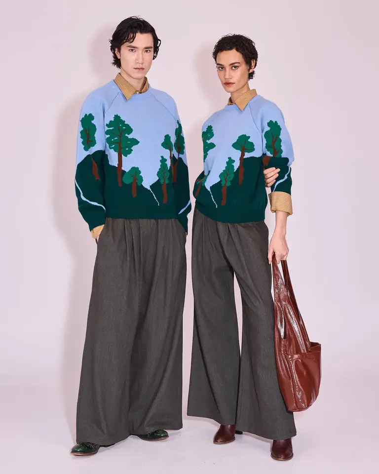 Nathalie Vleeschouwer Hardy Pants - Dark Olive