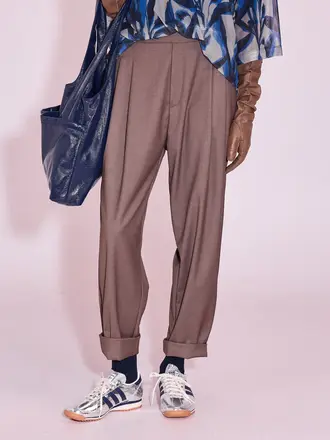 Nathalie Vleeschouwer Jérome Pants - Taupe Melee