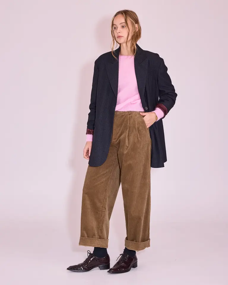 Nathalie Vleeschouwer Jean-Paul Blazer - Navy/Multi Check