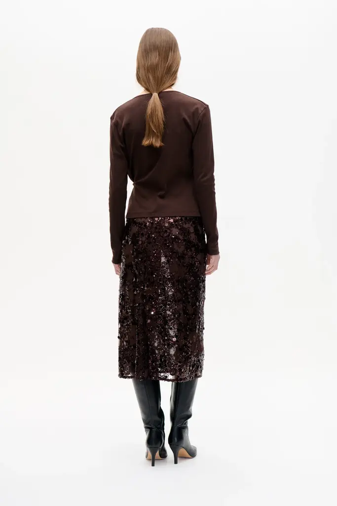 Baum und Pferdgarten Shania Skirt - Coffee Bean Brown