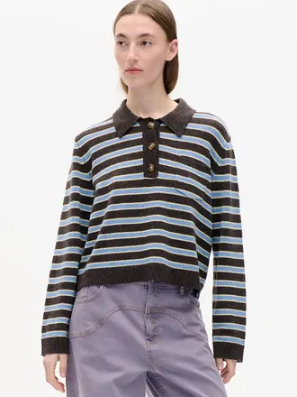 Baum und Pferdgarten Cori Polo - Coffee stripe