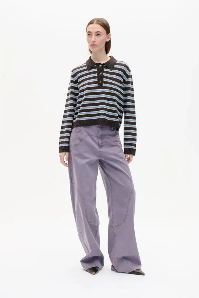 Baum und Pferdgarten Cori Polo - Coffee stripe