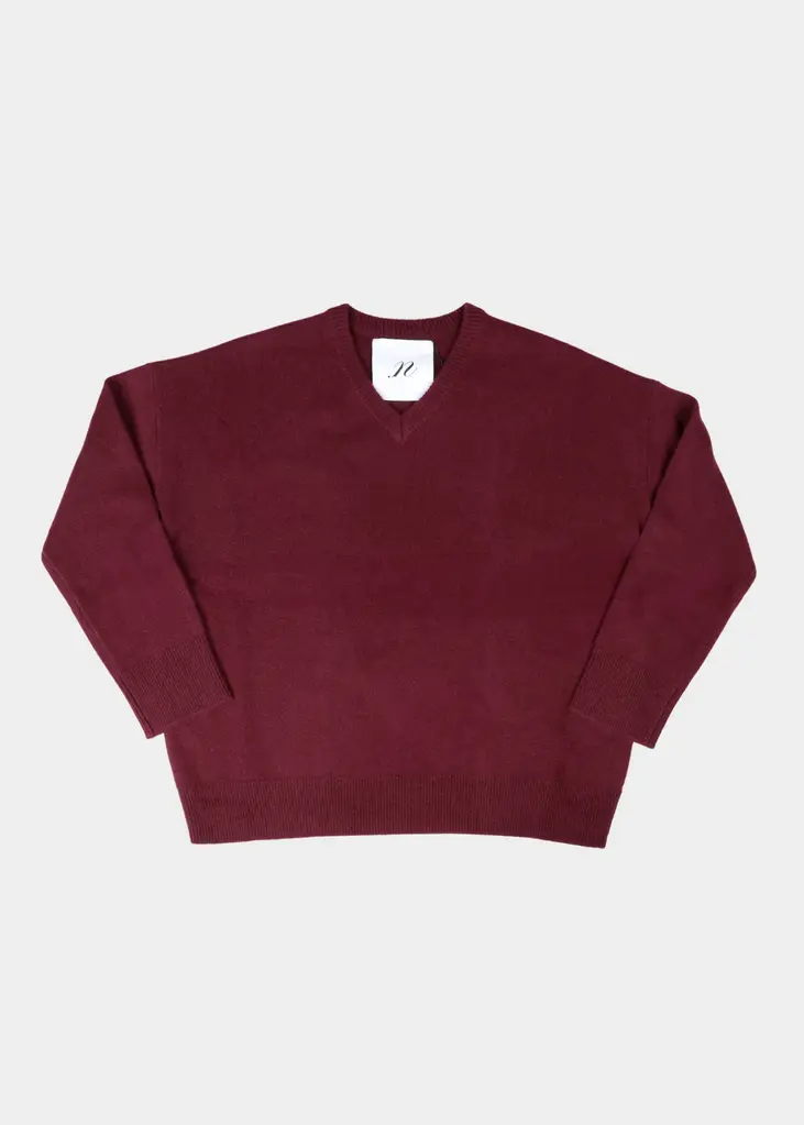 NOTED Denia Pull - Burgundy