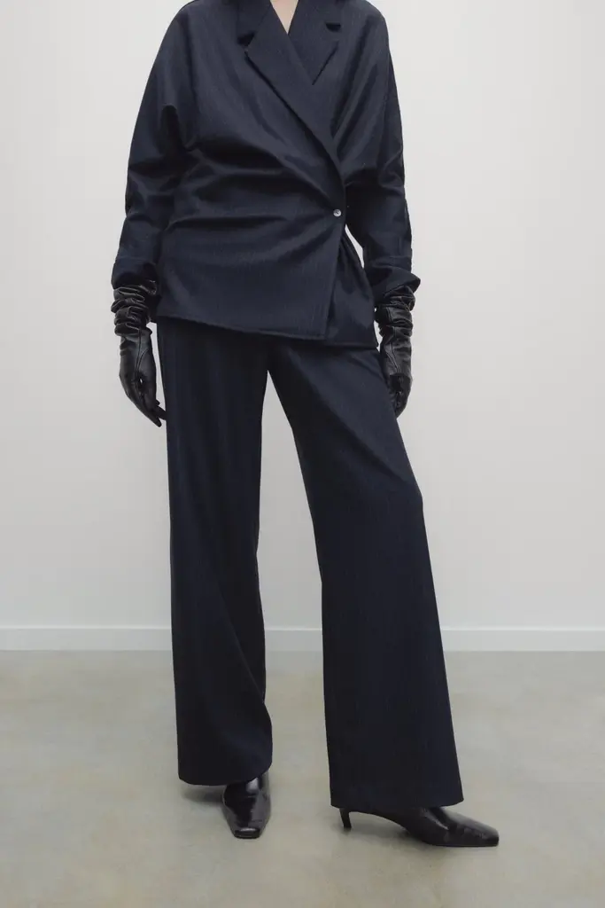 The New Society Faith Pants - Black Iris