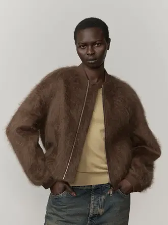Birgitte Herskind Jimi Bomber Jacket - Clay