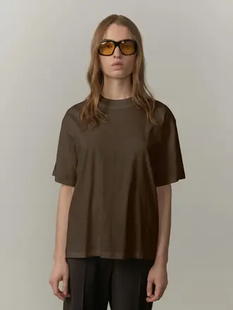 Birgitte Herskind Larsson T-shirt - Dark Brown