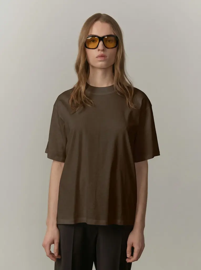 Birgitte Herskind Larsson T-shirt - Dark Brown
