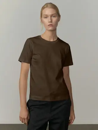 Birgitte Herskind Ditlev T-shirt - Dark Brown