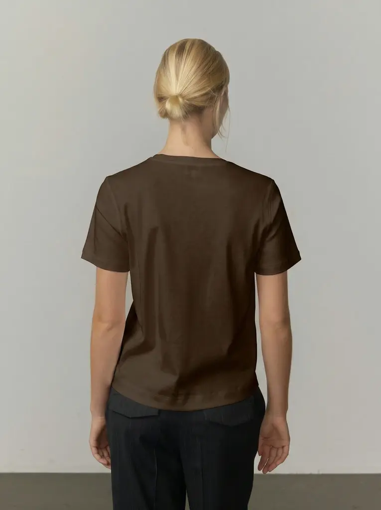 Birgitte Herskind Ditlev T-shirt - Dark Brown