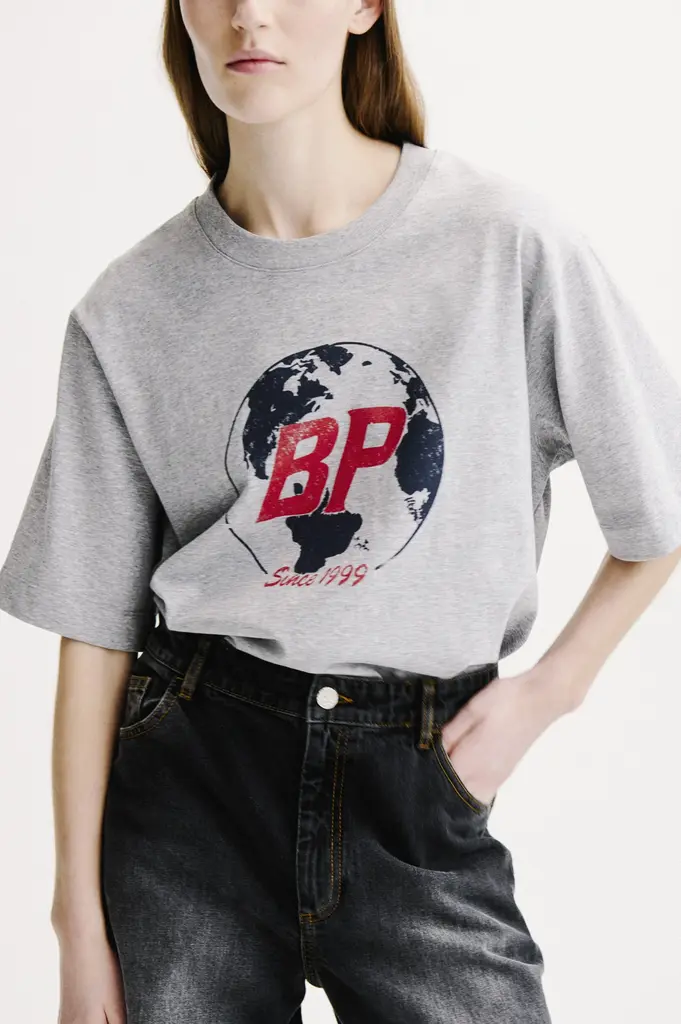 Baum und Pferdgarten Janina T-shirt - Grey Melange Earth