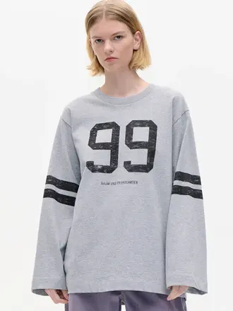 Baum und Pferdgarten Jeevana Longsleeve - Grey Melange
