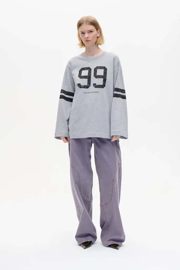 Baum und Pferdgarten Jeevana Longsleeve - Grey Melange