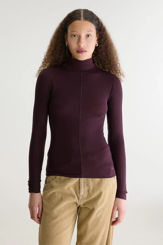 Bellerose Flawy T-shirt - Burgundy