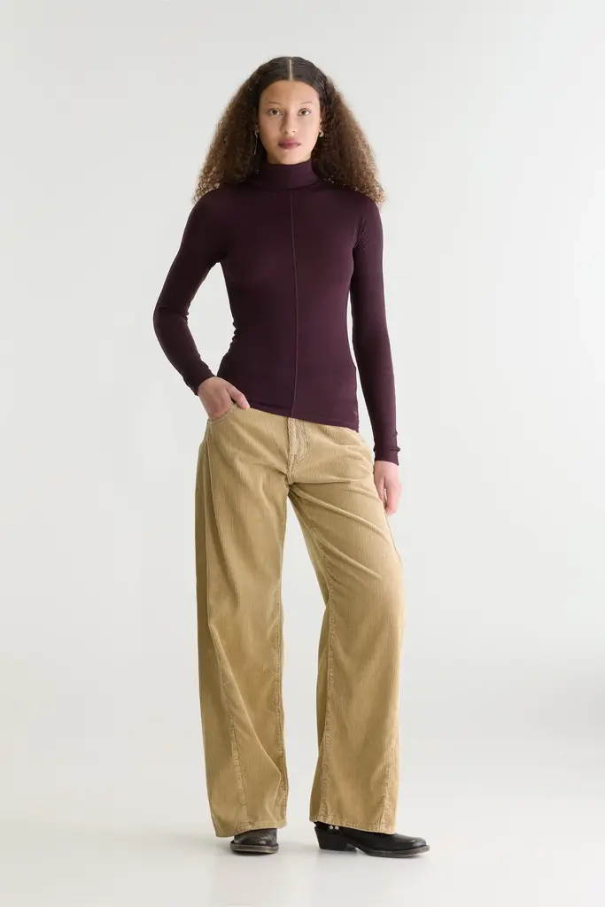 Bellerose Flawy T-shirt - Burgundy