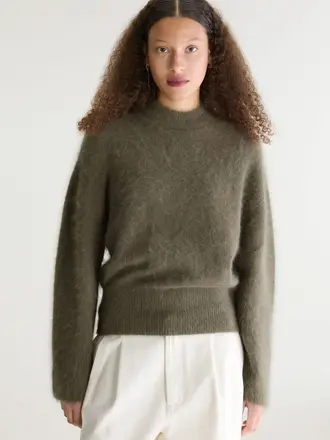 Bellerose Dateko Knit - Dusty Olive