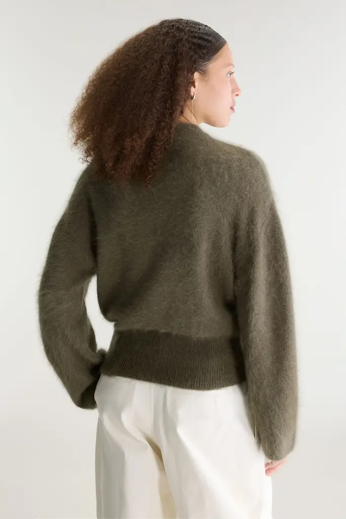 Bellerose Dateko Knit - Dusty Olive