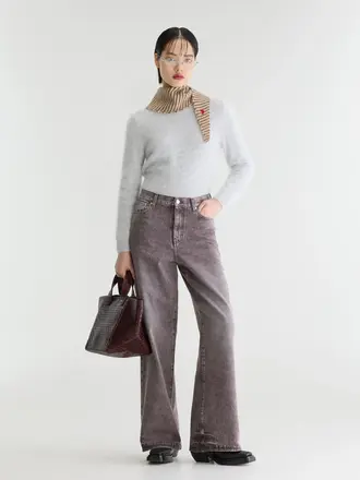 Bellerose Parthe Jeans - Used Burgundy