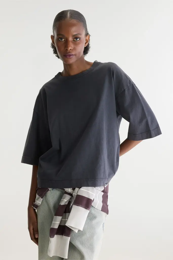 Bellerose Fiores T-shirt - Black Beauty