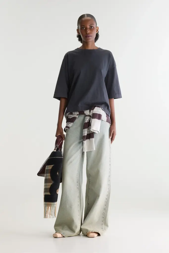 Bellerose Fiores T-shirt - Black Beauty