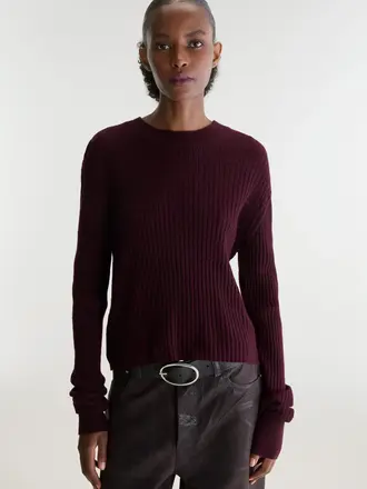 Bellerose Aryrib Knitwear - Cordovan