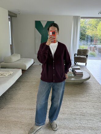 Raff Collective Willa Knit - Burgundy